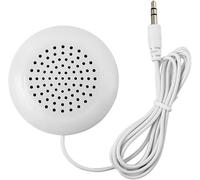 DUOBAGMA Portable 3.5mm Mini Pillow Speaker, Compatible with MP3, MP4, CD Player, Smartphone, etc., Soft True HD Sound, 2W Output