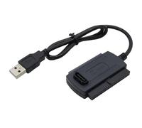 DUOBAGMA USB 2.0 to IDE SATA Adapter Converter Cable for 2.5 3.5 Inch Hard Drive Drives HDDs SSDs IDE and SATA Adapter Cable