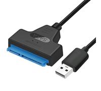 DUOBAGMA USB 2.0 to SATA Adapter Converter Cable for 2.5" SATA External HDD SSD Hard Drive 22 Pin Sata III Cable
