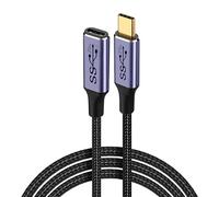 DUOBAGMA USB 3.2 Type C Extension Cable USB C to Type-c Male to Female Extender Data Cable 4K PD100W Quick Charging Cable USB-C Charging Cable Wire