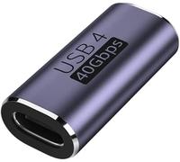 DUOBAGMA USB C Coupler 40Gbps, USB C Female to Female Adapter Supported 8K@60HZ and 100W Fast Charge, Compatible with Thunderbolt 3/4 and with USB Type C Interface Devices