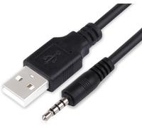 DUOBAGMA USB to 3.5mm Jack Audio Adapter, 3.5mm Jack/Plug to USB Data Cable for MP3 MP4 Player Car Video Recorder Pocket Speakers