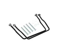 Duobeisi Motorcycle Saddlebag Support Bar Bracket Mount For Honda Shadow VT400 VT750 VT1100 VTX1800 1300 Fury Steed VT600 Magna 250 VF750 (Black)