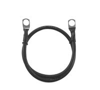 DUOCAI 8 6 4 AWG Battery Cables Silicone Power Inverter Wire With M6 M8 M10 Lug Ring for Solar Marine Boat RV Car Motorcycle Automotive(Black 4 AWG,M8-M8_40CM-1.31FT)