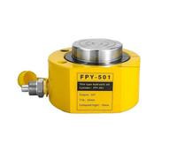 DUOCAI Hydraulic Ram Jack Multi-Section Stroke 5T/10T/20T/30T/50T Ultra-thin Portable Hydraulic Lifting Jack Split Hydraulic Booster Hydrocylinder Stroke 11mm Manual Vertical(50T)