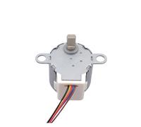 DUOCARA DC Stepper Motor 24BYJ48 5V 2W Step Gear Motor for Heating Shaking Head Mobile Phone Bracket Fan Shaking Head Motor 6 RPM