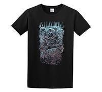 DUOduoAi As I Lay Dying Poster Art Mens 100% Cotton Tshirt Size L Black