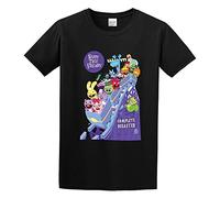 DUOduoAi Happy Tree Friends Funny Quotes Mens 100% Cotton Tshirt Size S Black