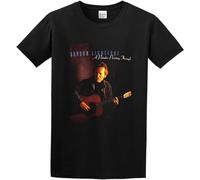 DUOduoAi Men's Gordon Lightfoot My Little Love by Gordon Lightfoot Regular Fit T Shirt Size XXL Black