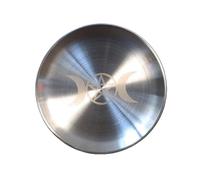 Duoduole 1 PCS Triple Moon Plate Stainless Steel Pentagram Altar Offering Plate Candle Dish Tarot Tray or Wiccan Rituals Pagan Decor Witchcraft Supplies