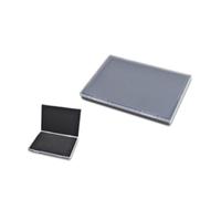 Duoduotong 2 Pack Anti-Static ESD Sponge-Lined Plastic Storage Box - Component Organizer for IC Chips, PCBs, Integrated Circuits, Tools, and SMT Parts Adjustable Compartments (black,308 * 225 * 23mm)