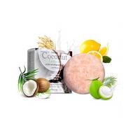 Duoffanny Shampoo Bar Conditioner for Hair Growth Cleanse Moisturize Nourish Strengthen Handcrafted Soap Safe Hair Care For Men & Women All Hair Types Plastic-Free 60g (Coconut)