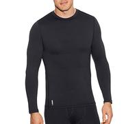 Duofold Men's Flex Weight Thermal Shirt Base Layer Top, Black, Medium