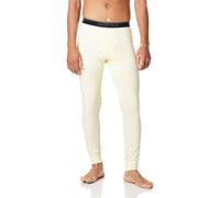 Duofold Men's Mid Weight Wicking Thermal Pant, Winter White, Small