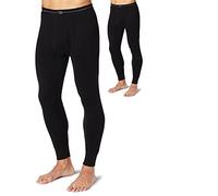 Duofold Men's Thermal Wicking Bottom (Pack of 2) - Black - M