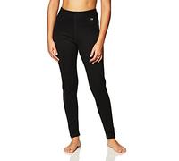 Duofold Women's Mid Weight Wicking Thermal Legging, Black, Medium
