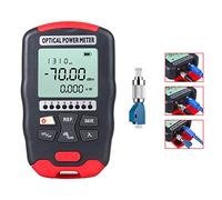 Duogalia Fiber Optic Tester Portable Fiber Light Meter FC/SC/ST Universal Interface Fiber Tester Built-in 15mW Visual Fault Locator (OPM&VFL) with 1pc FC to LC Adapter