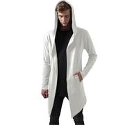 Duohropke Gothic Hooded Pullover, Long Cardigan with Hood, Sweatshirt, Oversized Hoodie, Men's Pullover, Vintage Hooded Jacket, Hooded Pullover, White, M
