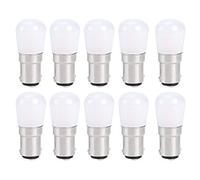 Duokon 10Pcs LED Candle Bulb, B15 E12 Standard Easy Installation LED Light Bulbs Replacement for V7 V8 V10 Vacuum Cleaner, 1.5W 230V Glass Home Lighting Accessories