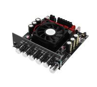 Duokon Bluetooth 5 0 Amplifier Board ABS 2 1 Channel Audio Receiver 2 X 200W Plus 400W AUX U Disk Input Bass Treble Control for Home Outdoor Speakers