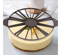Duokon Cake Divider, Household Round 10/12 Piece Bread Divider Cake Equal Portion Cutter Bread Slice Marker Baking Tool