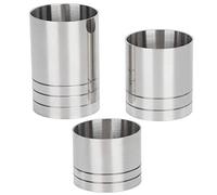 Duokon Cocktail Jigger Bar Drink Measuring Cup Ounce Cup Set Bartender Tool (25ml+35ml+50ml), Measuring Cups for Cocktail, Dual Cocktail Measure Jigger for Shot Measure/Spirit Measures