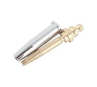 Duokon Cutting Nozzle G03 Copper Torch Nozzle 9cm 3.5in High Temperature Resistance Simple Mount Long Service Life for Gas Cutting Machine Operators (0#)