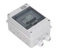 Duokon DC Miniature Circuit Breaker 2P 125A IP65 Disconnect Switch 1000V | Nylon PA66 Flame Retardant Housing, Solar Photovoltaic Grid System, Off Grid Power Generation, 10KA Breaking Capacity,