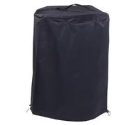 Duokon Fire Pit Cover Round, 600D Oxford Fabric Firepit Cover with PVC Backing, Drawstring Handle, 24.41 X 31.50 in for Outdoor Patio Heaters and Fire Pits