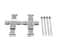 Duokon Front Brake Pad Pin Kit, 2 Clips 4 Pins | ABS Metal Hardware, Direct Fit Caliper Service, F32 F33 M4 Compatibility, Reduce Brake Movement