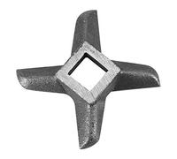 Duokon Meat Grinder Blade Cross-Shaped Kitchen Food Meat Grinder Blade Professional Steel Mincers Spare Part Cutter Part Replacement(8)