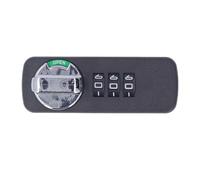 Duokon Mechanical Code Lock ABS Digital Cabinet Lock 4 Pack Keyless Password Entry for Drawers Wardrobes and File Cabinets Easy Installation No Batteries for Home Office