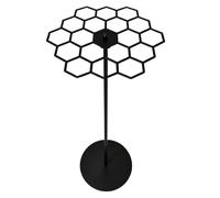 Duokon Rotating Medal Display Stand, Holds 45 Medals, Adjustable Height