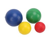 Duokon Sponge Hand Exercise Balls, 4 Pack Piano Finger Strengthener for | Different Sizes, Muscle Squeeze Egg, High Elasticity Rebounding, Portable Grip Training