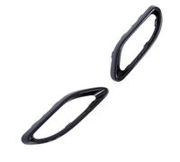 Duokon Tail Throat Cover Exhaust Tip Trim Hydro Dip Carbon Fiber Look