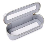 Duolan Clear Makeup Bag Travel Makeup Bag Clear Travel Toiletry Bag for Women, grey, Delgado, Makeup Brush Case