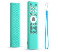 DUOLAXMENG Silicone Cover Compatible with Hisense U7 U8 U9 Series Smart 4k Tv Remote Erf6a80v Anti-Slip Protective Case with Lanyard (Mint)