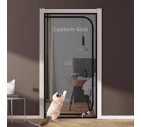DUOLEH Custom Size Cat Door Mesh Pets Protection Cats Proof Screen Net