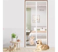 DUOLEH Custom Size Cat Screen Door Pet Protection Mesh Fly Screens Net