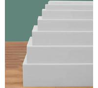 DUOLEH High Density White Foam Cushions for Sofas, Mattresses, Dog Beds, Window Seats, Floormats, Wheel Chair, Indoor Outdoor Furniture, Campervans, Garden Chair (170 * 60cm,15cm Thick)