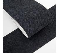 DUOLEH Stair Runner Carpet Treads, 80x20cm Self-Adhesive Step Protection Rug, Safety Stair Mats, Removable Stair Pads for Pets Kids Elders, Stair Treads Non-slip Rugs (15PCS,Dark Grey)