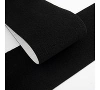DUOLEH Stair Runner Carpet Treads, 80x20cm Self-Adhesive Step Protection Rug, Safety Stair Mats, Removable Stair Pads for Pets Kids Elders, Stair Treads Non-slip Rugs (15PCS,Black)