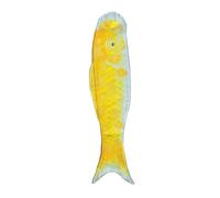 DUOLEIMI Small Gold Foil One-Piece Marquee Shovel for Indoor Porch Luxury Mini Tent Taxi Menu Decoration Fifth of May Child Children's Day (Yellow-60cm)