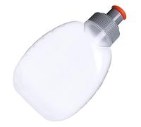 Duoleleen Running Water Bottle Portable Arc Water Bottle 6oz/170ml Sport Water Flask for Gym Fitness Bike Cycling Soccer Runing Hiking