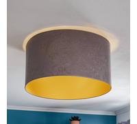 Duolla Ceiling lamp Golden Roller Ø 60cm grey/gold