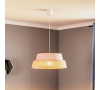 Duolla Galaxy Soft Nature pendant light, pink/brown