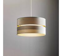 Duolla Golden Duo pendant light in mint green/gold