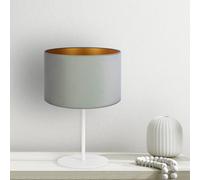 Duolla Golden Roller table lamp, height 30 cm, mint green/gold