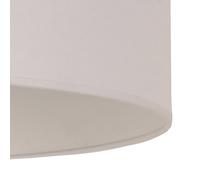 Duolla Lampshade: Ivory, cream, Ø 60 cm, height 35 cm, fabric