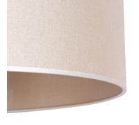 Duolla Lampshade Roller, beige, Ø 13 cm, height 15 cm